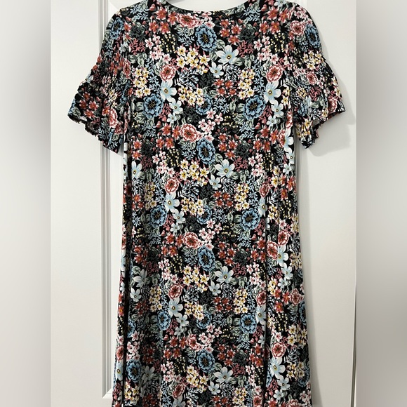 NWT LOFT Floral Dress (XS) - Picture 2 of 4